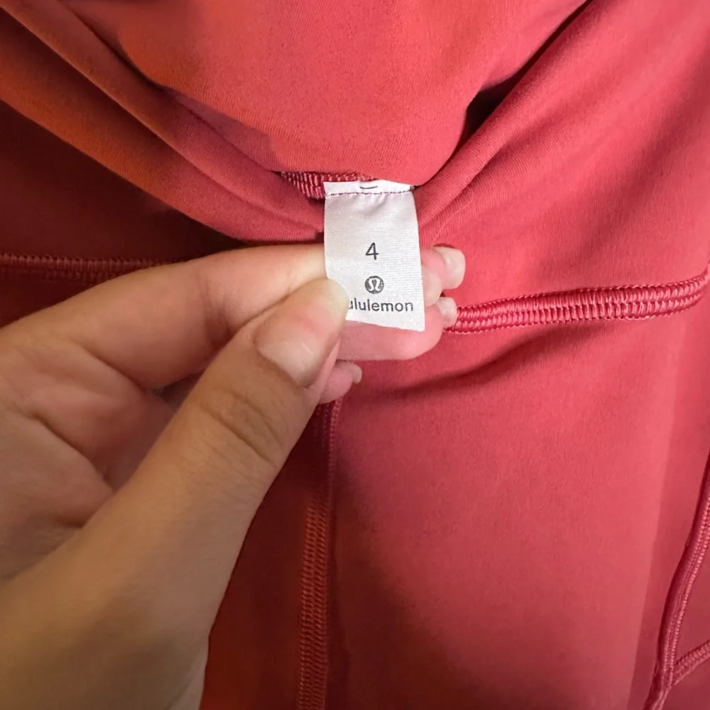 lululemon In Movement Crop 19” High Rise Leggings in Vintage Rose‎